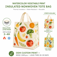 Sac fourre-tout réutilisable en PP non tissé, grande capacité, avec logo personnalisé, écologique et robuste pour les courses