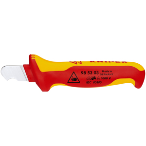 KNIPEX 98 53 03 Dénudeur de fils isolés avec poignées multi-composants, testé VDE 170 mm - Product Image 1