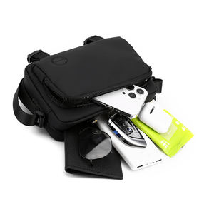 Borsa a <span class=keywords><strong>Tracolla</strong></span> Personalizzata da <span class=keywords><strong>Uomo</strong></span>, Borsa Messenger Casual alla Moda, Borsa a <span class=keywords><strong>Tracolla</strong></span> Sportiva da Esterno di Grande Capacità - Product Image 4