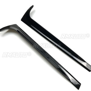 Paire d'extensions latérales de vitre arrière noires brillantes (Canards/Diviseurs) pour VW Polo MK5 2011-17 / MK6 2018+ Accessoire - Product Image 5