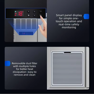 Attrezzatura di Alta Qualità per la Conservazione degli Alimenti, Banco Frigorifero Professionale con Pannello di Controllo Digitale della Temperatura - Product Image 4