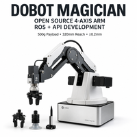 Bras robotisé 4 axes open source pour Magician, API ROS pour l'éducation et le développement secondaire, en aluminium et acier inoxydable, sécurisé