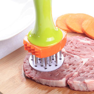 Marteau à attendrir la viande en acier inoxydable durable et en plastique PP pour la cuisine à domicile, char <span class=keywords><strong>siu</strong></span>, steak - Product Image 3