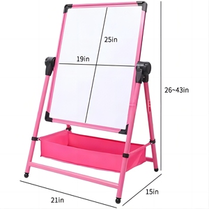 <span class=keywords><strong>Pizarra</strong></span> Mágica Educativa de Plástico ABS al por Mayor con Soporte, Set de Dibujo para Niños de 5 a 14 Años, Caja de Colores - Product Image 5