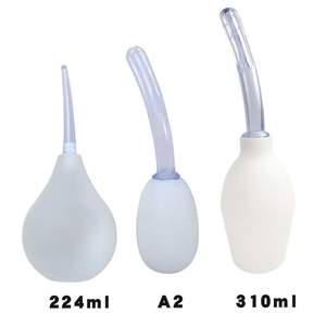 Enema Rectal para Ducha, Bola de Silicona PARA EL <span class=keywords><strong>Ano</strong></span> y Vaginal, Enema con Bombilla, Limpiador Anal, Productos Sexuales para Adultos, 89mL/160ml/224ml - Product Image 5