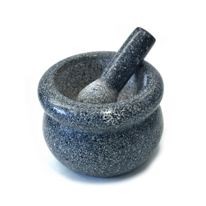 Cuenco para guacamole <span class=keywords><strong>Molcajete</strong></span> Juego de mortero y Maja de granito clásico Mortero y Maja <span class=keywords><strong>Piedra</strong></span> natural - Product Image 3