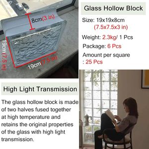 <span class=keywords><strong>Ladrillos</strong></span> <span class=keywords><strong>de</strong></span> <span class=keywords><strong>Vidrio</strong></span> Sólido Transparente, Bloques <span class=keywords><strong>para</strong></span> Pared <span class=keywords><strong>de</strong></span> Ducha, Divisor Decorativo <span class=keywords><strong>para</strong></span> Sala <span class=keywords><strong>de</strong></span> Estar, Dormitorio, Cocina, Interior y Exterior, Paquete <span class=keywords><strong>de</strong></span> 6 - Product Image 6
