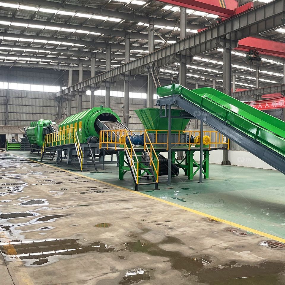 Waste Sorting Equipment for Garbage Recycling Plant Municipal Solid ...