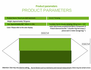 <span class=keywords><strong>Hamac</strong></span> portable d'alimentation d'usine lit balançoire hamacs de pêche <span class=keywords><strong>hamac</strong></span> suspendu de jardin - Product Image 4