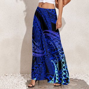 Boutique Vêtements Femmes Personnalisé <span class=keywords><strong>Grande</strong></span> <span class=keywords><strong>Taille</strong></span> Jambe Large <span class=keywords><strong>Pantalon</strong></span> À La Mode Palazzo <span class=keywords><strong>Pantalon</strong></span> Polynésienne <span class=keywords><strong>Pantalon</strong></span> 1 QUANTITÉ MINIMALE DE COMMANDE - Product Image 5