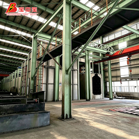 Ligne de production complète de peinture pour profilés en acier BZB, ligne de revêtement pour pièces lourdes