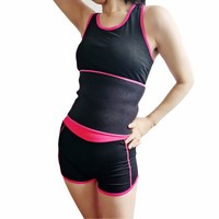 Ceinture de sudation pour la perte de poids, accessoire de sport et fitness, amincissante, respirante, brûle-graisse, en SBR gaufré, tailles S/M/L, vente en gros usine