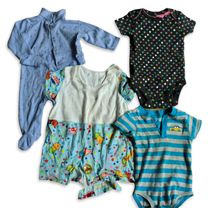 Vêtements d'occasion pour enfants, toutes tailles, en balles, unisexe, 4 saisons, fabriqués à Taïwan, 0-12 ans - Product Image 1