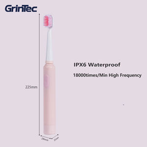 <span class=keywords><strong>Brosse</strong></span> à dents sonique électrique de voyage Portable à poils souples de bonne qualité avec tête de <span class=keywords><strong>brosse</strong></span> à dents <span class=keywords><strong>interchangeable</strong></span> - Product Image 6