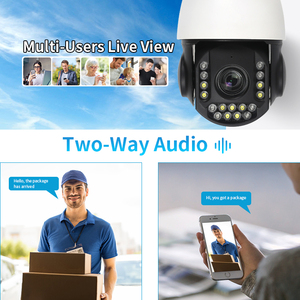 Caméra de surveillance PTZ à dôme longue portée 30X, caméra vidéo PTZ HD, caméra Full HD 4K - Product Image 3