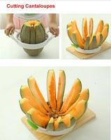 China Fabriek Promotionele Fruit Slicer Rvs Watermeloen Slicer Corer Watermeloen Cutter