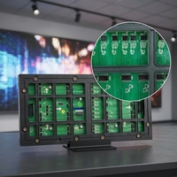 Panel LED P5 para Exteriores, Pantalla de Video a Todo Color 4K, Módulo HUB75, IP65 Impermeable, Gráficos de Animación OEM para Publicidad Digital