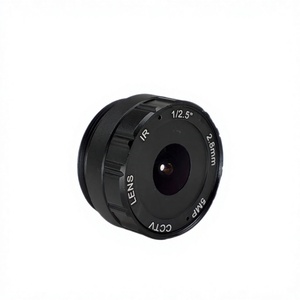 Objectif HD fixe grand angle de 2,8 mm, 5 mégapixels, monture CS, 1/2,5 pouces, accessoire pour caméra de sécurité M879 - Product Image 2