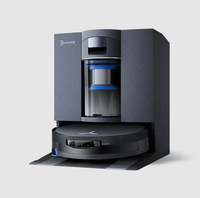 ECOVACS DEEBOT X12 OMNICYCLONE Aspirateur robot et serpillière, aspiration de 22000 Pa, ZeroTangle, charge PowerBoost pour les grandes maisons