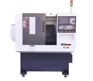 Nhỏ Nghiêng Giường CNC Lathe TLK20 20Mm Công Suất