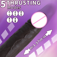 Dildo en silicone réaliste pour femmes, 10 modes de vibration, télécommande, étanche, stimulation du point G, plaisir ultime, couleur naturelle
