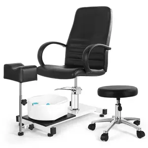 Лидер продаж, гидравлическое кресло для педикюра, вращающееся кресло для ног с массажной раковиной, кресло для салона красоты, маникюра и педикюра