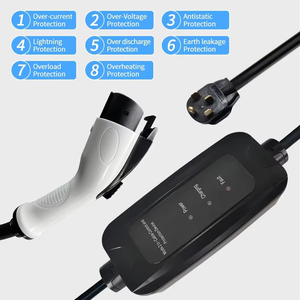 <span class=keywords><strong>Chargeur</strong></span> EV AC GBT intelligent pour la maison, 3,5 kW, 7 kW, borne de recharge réglable pour véhicule électrique, station de recharge portable pour <span class=keywords><strong>voiture</strong></span> électrique AC - Product Image 2