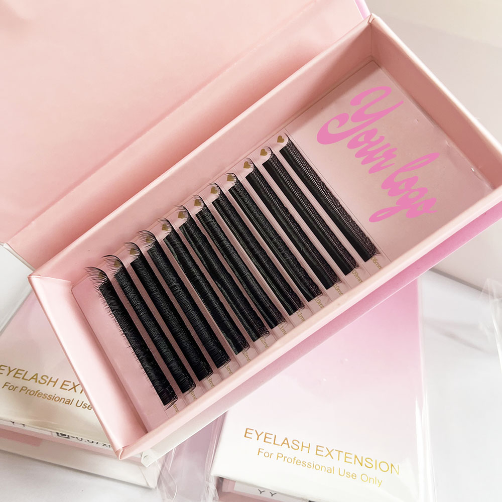 lash extensions volume trays matte black cashmere