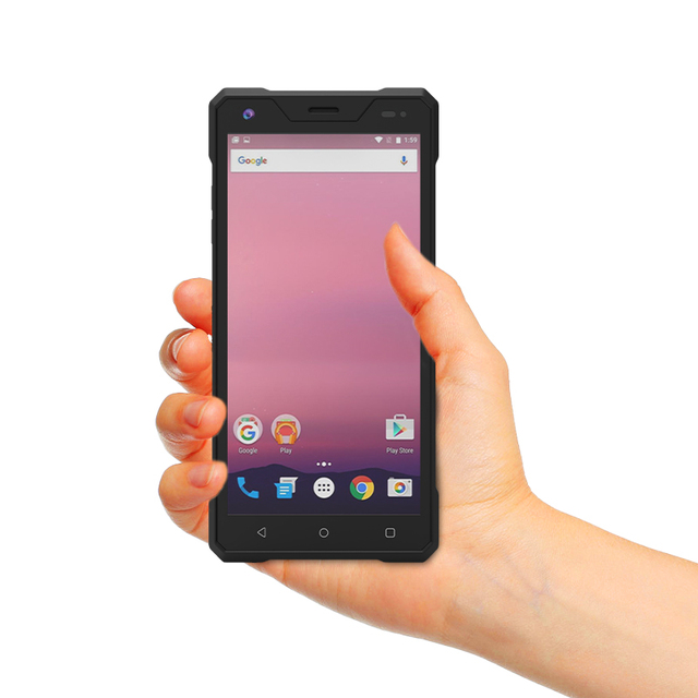 Rugged 4G LTE Handheld Android PDA Smartphone 1d 2d Barcode Scanner Wireless Customer Data With NFC