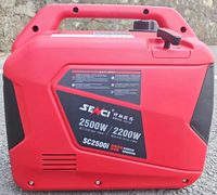 Inverter-Benzingeneratoren 2KW 3KW 5KW Fernstart Elektrostart Tragbare Superleise Geräuscharme Generatoren für den Heimgebrauch