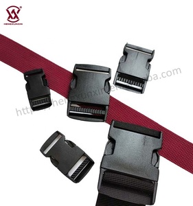 Hebilla de cinturón de Liberación lateral rápida de plástico Hebillas de cinturón de correa de liberación deslizante ajustable de plástico para accesorios de bolsa de mochila - Product Image 6
