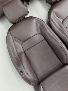 Fundas de Asiento de Coche Personalizadas de Cuero Nappa para <span class=keywords><strong>Honda</strong></span> Civic Sedan <span class=keywords><strong>LX</strong></span> 2016-2021, Juego Completo de Protectores Interiores - Product Image 6