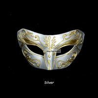 Masque de fête amusant pour la moitié du visage, pour les fêtes, les vacances, les carnavals, les costumes de mascarade, les accessoires de cosplay, l'Halloween, l'artisanat DIY