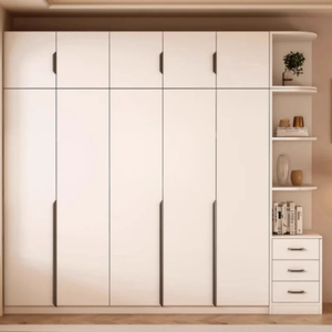 Armoire tendance moderne minimaliste pour toute la maison, meubles italiens minimalistes sur mesure en chêne naturel, rangement intelligent, dressing - Product Image 1