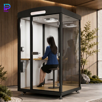 Cabine téléphonique insonorisée PYinC pour bureau privé moderne, idéale pour le télétravail, les appels clients et les réunions vidéo