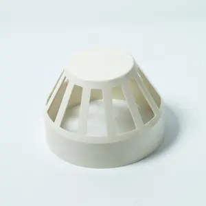 pvc piping China Customized Pvc Pipes Water Drain Pipe Fitting White Vent Cap Pvc End Cap