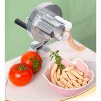 Machine à pâtes italienne manuelle de petite taille pour la cuisine domestique