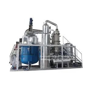 Small Scale Tyre Pyrolysis Crude Oil Refinery Diesel Distillation Machine Manufacturing Plant