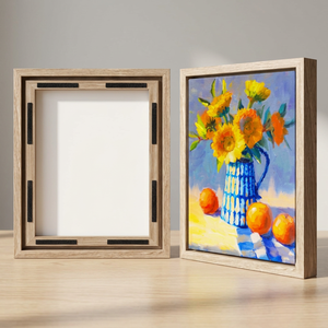 Marco de Fotos Moderno de Madera de Roble, Vertical y Rectangular, para Exhibición de Impresiones en Pared - Product Image 3