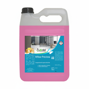 Itifloor Preziosa-TA 4x5 Lt Eco-Friendly Liquid Detergent Super <b>Perfumed</b> Cleaning Solution for Carpets & Floors - Product Image 2
