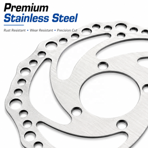 Disque de frein en acier inoxydable de 140 mm à 3 trous de 37 mm pour trottinettes électriques <span class=keywords><strong>Ninebot</strong></span> F20 F30 F40 <span class=keywords><strong>P65</strong></span> et Kugoo M4 ZERO - Product Image 2