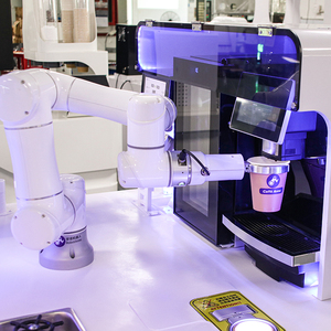 เครื่องชงกาแฟอัตโนมัติระดับไฮเอนด์ หุ่นยนต์บาริสต้า 6 แกน สำหรับการชงกาแฟอัตโนมัติ - Product Image 4