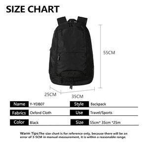 حقيبة رياضية مخصصة، حقيبة ظهر رياضية، حقائب مدرسية، حقيبة ظهر للسفر والتنزه، حقيبة ظهر لكرة السلة وكرة القدم، حقيبة تنس وكرة سلة - Product Image 5