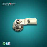 Usine SK1-063-3W Top 3 en acier inoxydable en alliage de zinc clé cylindre Triangle serrure de porte avec came