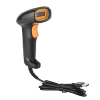 Escáner de Código de Barras Láser Inalámbrico USB, Producto en Stock con Interfaz Rápida para Inventario de Almacén