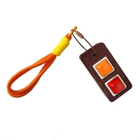 Creative and Unique Wooden Keycap Stress Relief Gadget - Stress Relief and Venting Keychain - Custom Gift