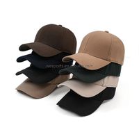 Personalizado 6 Panel un marco estilo estructura algodón correr deportes gorra de béisbol 3D bordado en relieve Logo dos tonos sombreros para hombres