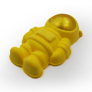 Bombas de Baño Efervescentes Orgánicas al por Mayor con Forma de Astronauta, Personalizadas, Divertidas, con Etiqueta Privada, en Caja de Regalo, 3 Unidades - Product Image 1