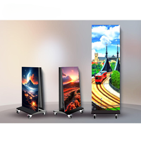 Écran d'affichage numérique portable pour affiches LED, panneau d'affichage numérique, affichage LED pliable P1.53/P1.86/P2/P2.5 HD
