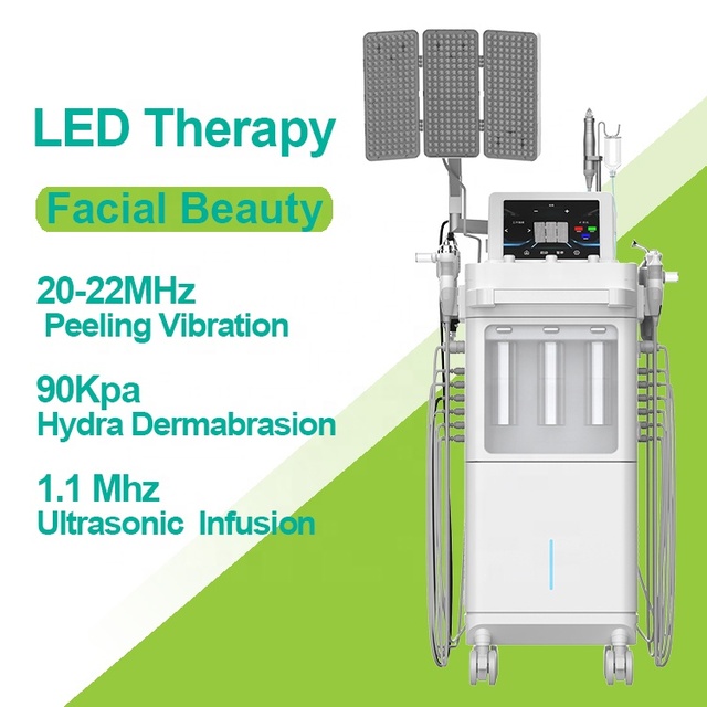 NewFace 2025 Trending Cosmetic Skincare Hydro Dermabrasion Facial Machine Face Care Home Use 14 in 1 Hydra Beauty Facial Machine